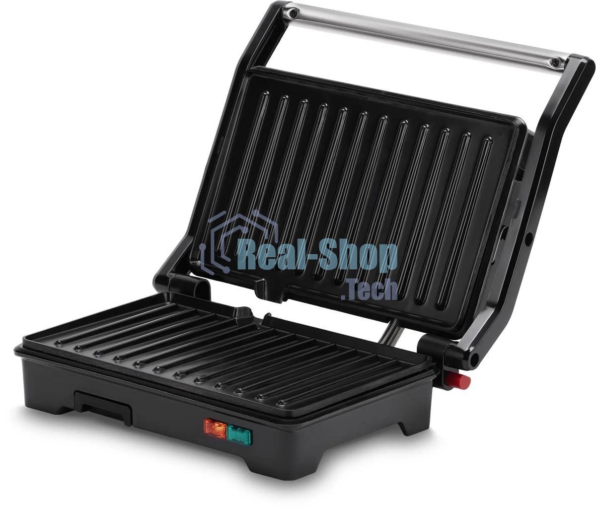 Гриль-пресс электрический Vitek VT-2639 черный/серебристый 750 Вт