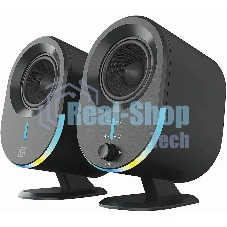 Акустическая система Оклик OK-303A 2.0 черный 20Вт BT