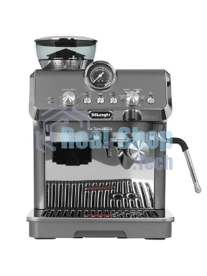 Кофеварка рожковая DeLonghi EC9255.T титан, исп. кофе - зерновой/молотый/чалды, 1.7 л, 1400 Вт, 15 Бар