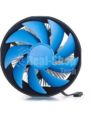 Кулер для процессора DEEPCOOL GAMMA ARCHER PRO V2 черный/синий, 120 мм, алюминий/медь, 1600 об/мин, 21 дБ, 4 pin, 110 Вт, 65.5 мм