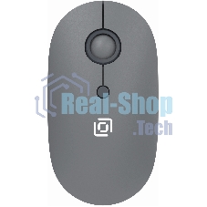 Мышь беспроводная Oklick 408MW графитовый, 1600 dpi, радиоканал, USB, кнопки - 4