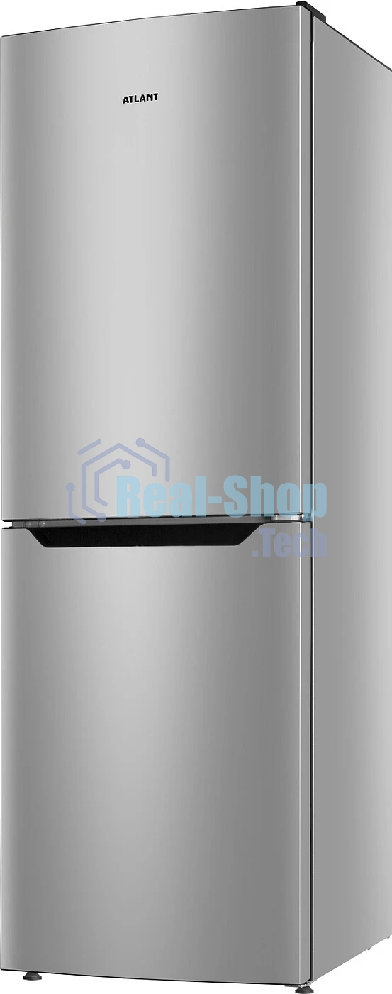 Холодильник Atlant ХМ 6619-189 серебристый двухкамерный 205/119л морозилка снизу