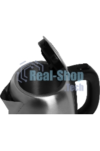 Чайник электрический Vitek VT-1137 1.7 л, 2200 Вт, серебристый матовый корпус: металл