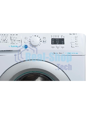 Стиральная машина Indesit BWSA 6109 WSV RU белый, загрузка фронтальная 6 кг, 1000 об/мин, класс: А