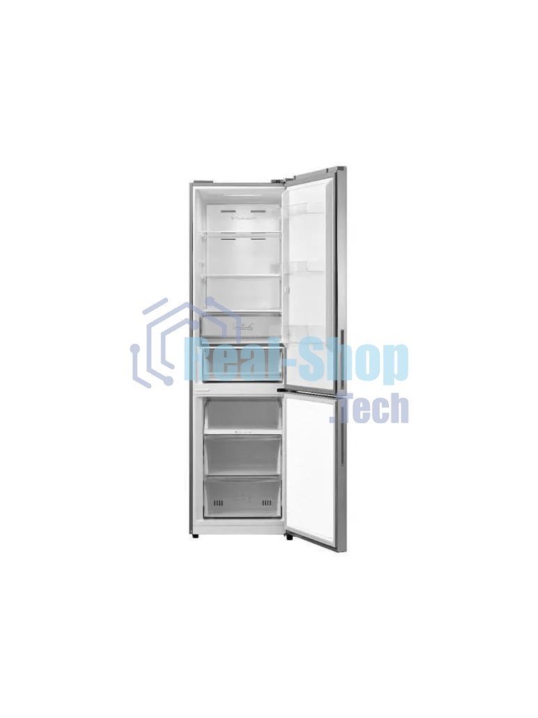 Холодильник General Electronics GE-IC401w белый двухкамерный 256/104л морозилка снизу, No Frost