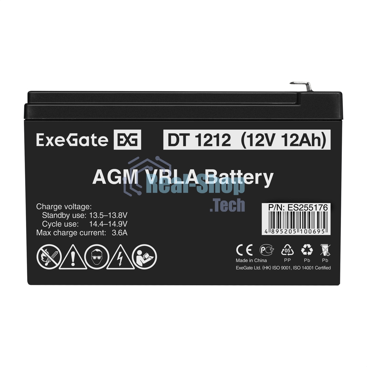 Батарея для ИБП ExeGate Special DT 1212/EXS12120 (12V 12Ah) клеммы F1