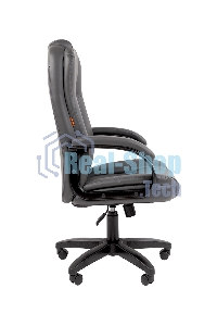 Кресло офисное Chairman 600LT чер.пласт экопремиум черный