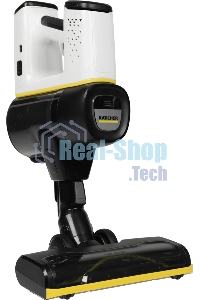 Пылесос вертикальный/ручной Karcher VC 6 Cordless ourFamily Car черный/белый, питание от аккумулятора, 250 Вт, уборка сухая, пылесборник 0.8 л, работа от АКБ max 50 мин