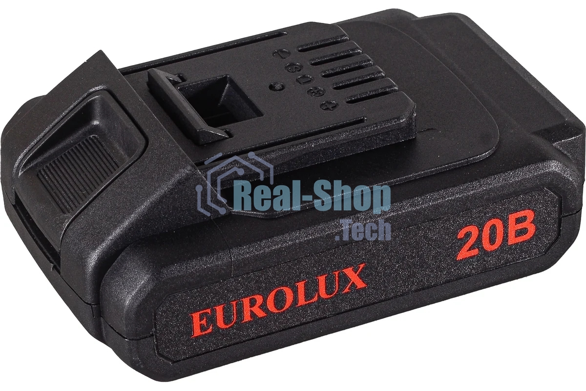 Дрель-шуруповерт аккумуляторная Eurolux ДА-20/2Li, Аккумуляторная, 20В