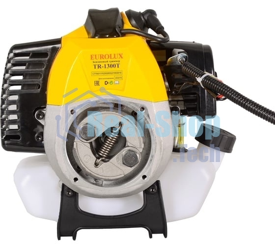 Бензиновый триммер Eurolux TR-1300T 70/2/16 2-х тактный, 1,3 кВт, ширина 255мм, бак 700мл, 7кг