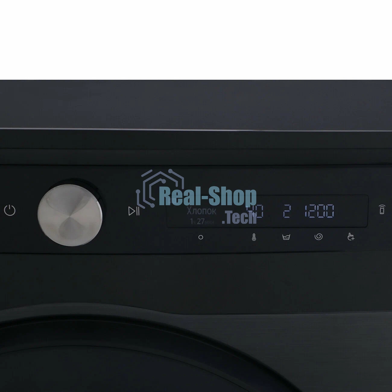 Стиральная машина Samsung WW80AG6L28BB черный, загрузка фронтальная 8 кг, 1200 об/мин, класс: A+++