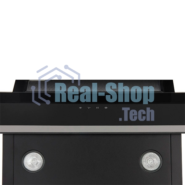 Вытяжка наклонная KRONA Irma 600 черный/серебристый, 59.6 см, 863 куб. м/ч, 53 дБ