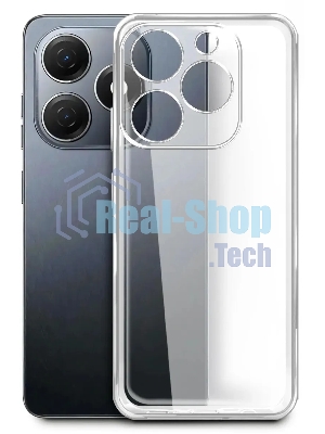 Чехол (клип-кейс) BoraSCO для Tecno Spark 20 72688 прозрачный