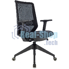 Кресло офисное Бюрократ MC-W611NL серый TW-04 38-417 сетка/ткань, крестов. 4-луч. пластик пластик