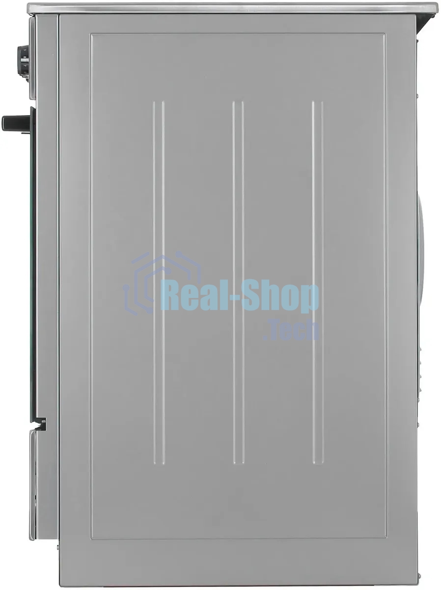 Плита электрическая Gorenje GEC5C40XAOT серебристый, конфорок 4 шт, духовка 70 л, 50 см x 85 см x 59.4 см