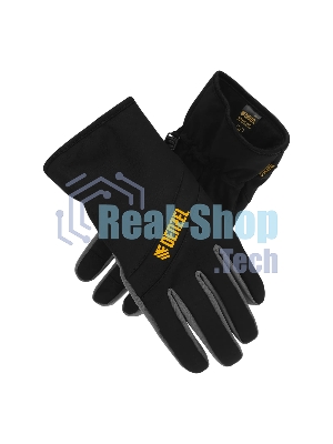 Перчатки универсальные Denzel 68091 двойные, работа с сенсорным экраном, размер 10