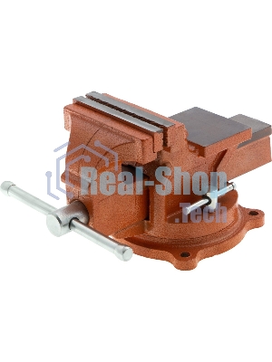 Тиски слесарные Sparta 100мм поворотные с наковальней