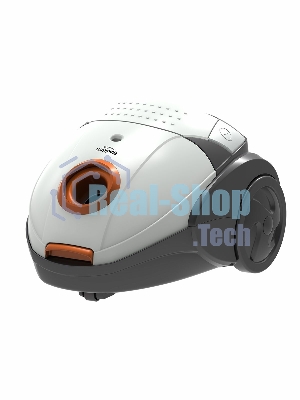 Пылесос Blackton Bt VC1401B белый/оранжевый, 350/1400 Вт, уборка сухая, пылесборник мешок 1,5 л