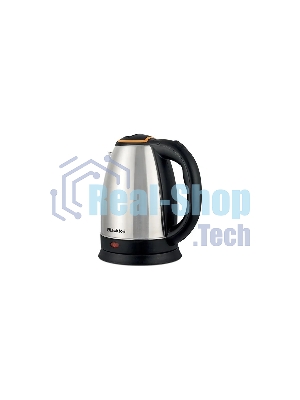 Электрочайник Blackton Bt KT1810S сталь/оранжевый, 1.8 л, 1500 Вт