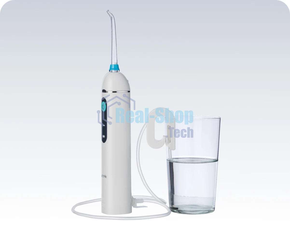 Ирригатор JETPIK JP50 Star белый, от аккумулятора, 3 режима