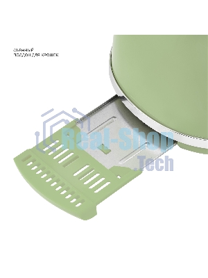 Тостер Galaxy Line GL 2911, райская олива, металл, 900 Вт, 6 степеней поджарки