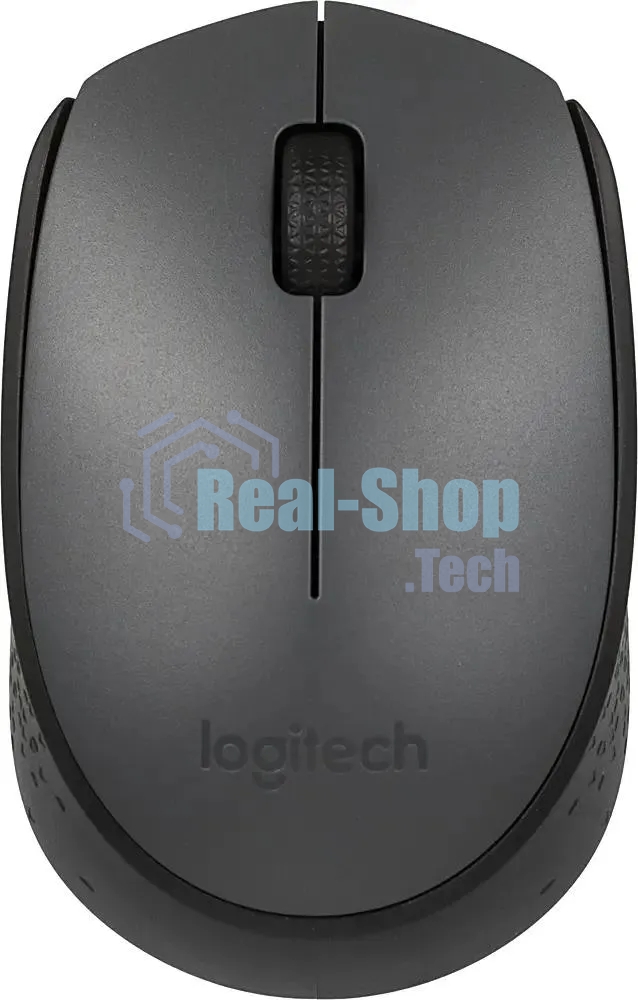 Комплект клавиатура + мышь Logitech MK235 клав:черный мышь:черный USB беспроводная