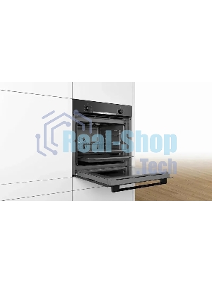 Духовой шкаф электрический Bosch HBA530BB0S черный/серебристый