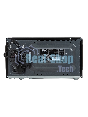 Микроволновая печь JVC JK-MW130M черный, 20 л, 700 Вт, переключатели - поворотный механизм
