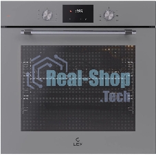 Электрический духовой шкаф LEX EDP 671 GR MAX, встраиваемый, серый