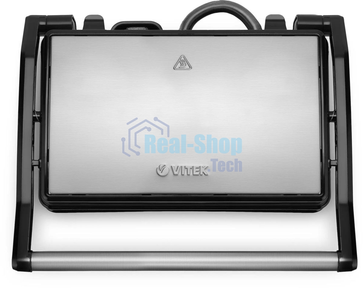Гриль-пресс электрический Vitek VT-2639 черный/серебристый 750 Вт