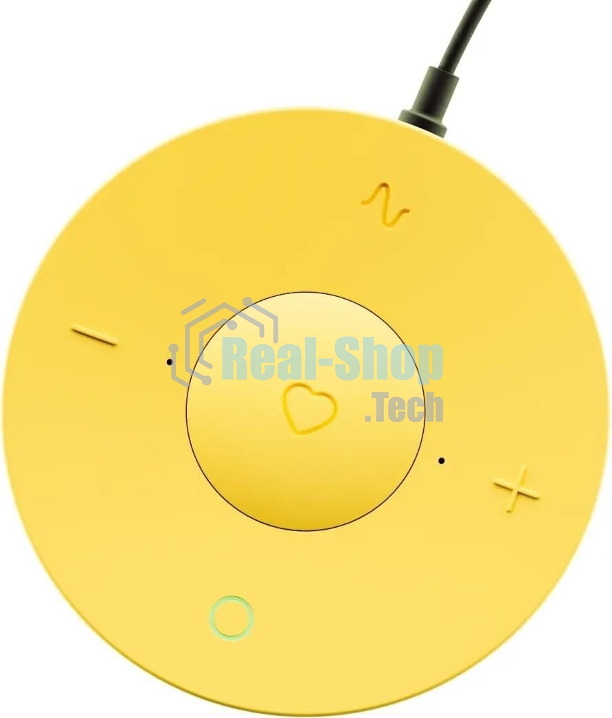 Умная колонка Sber SberBoom Mini SBDV-00095Y, 5Вт, с голосовым ассистентом Салют, желтый