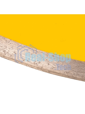 Диск алмазный сплошной Denzel супертонкий, 300 х 25,4 мм, горячее прессование, мокрое резание