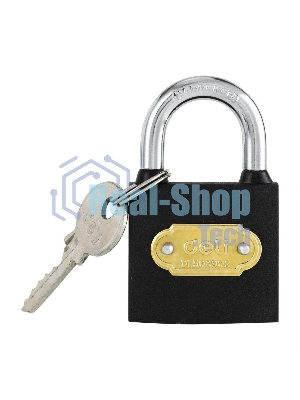 Замок навесной Deli DL508902 стальной, 38мм