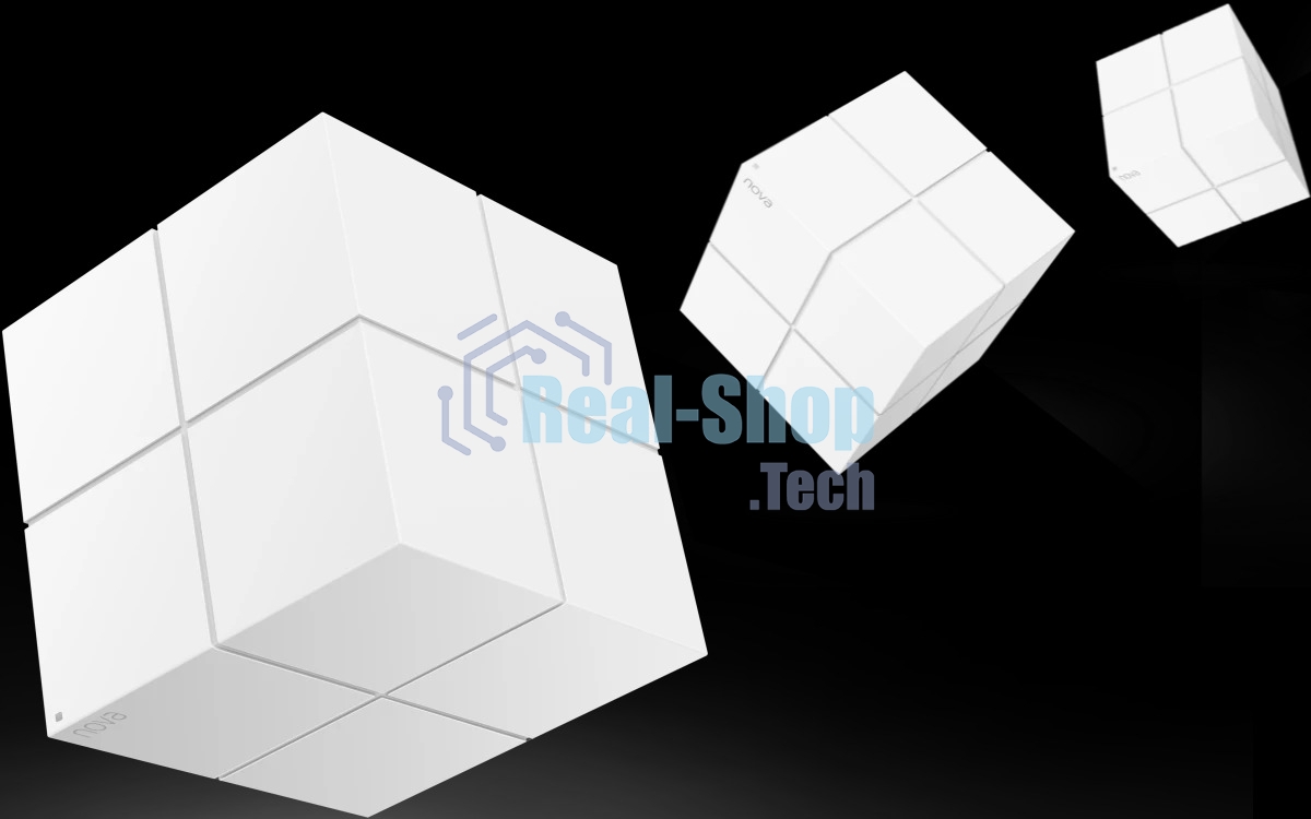 Домашняя Mesh WiFi система Tenda AC1200 из 3х роутеров с Гигабитными портами
