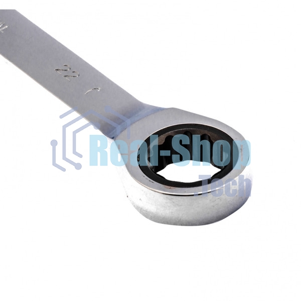 Ключ комбинированный трещоточный Matrix 14814 22 мм, CrV зеркальный хром