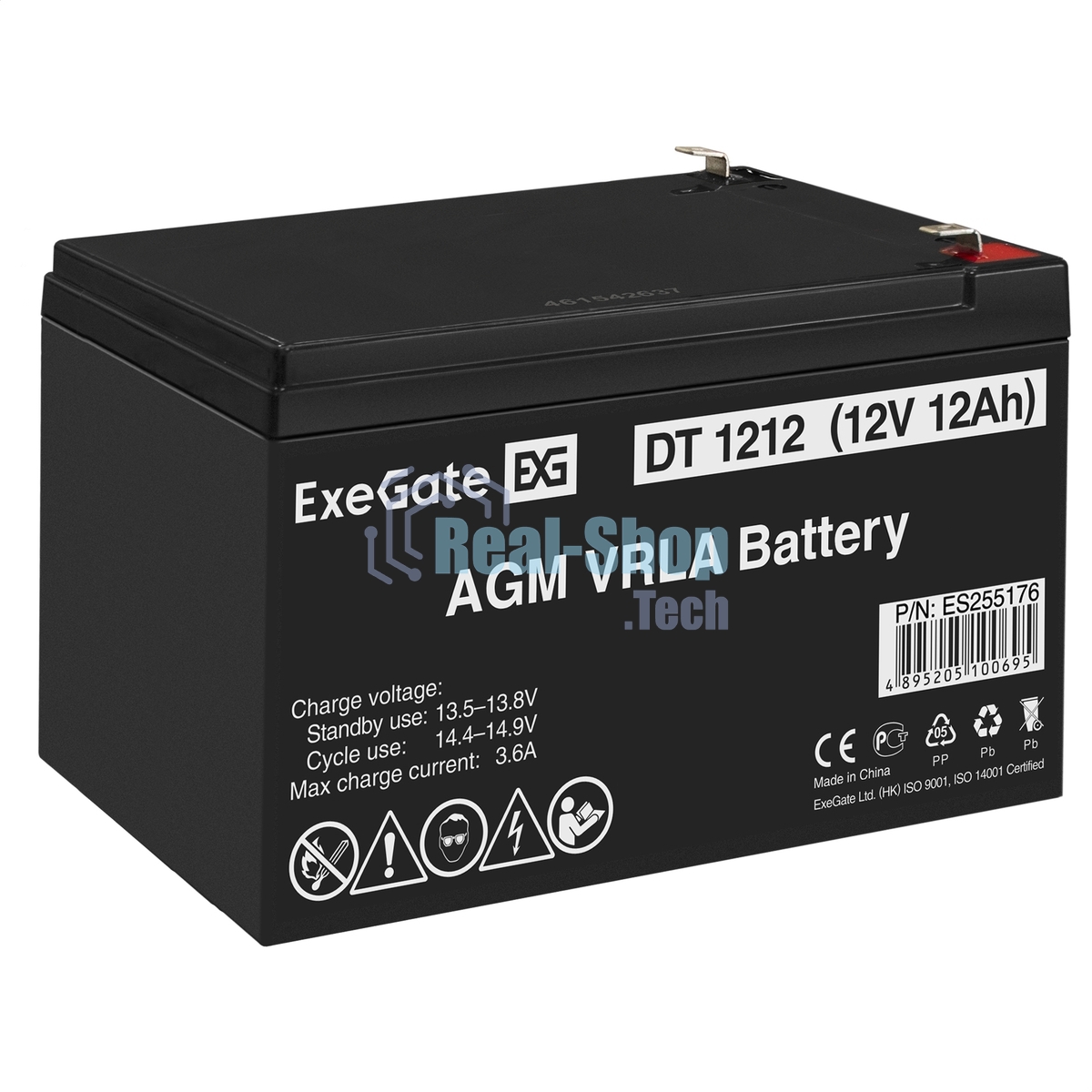 Батарея для ИБП ExeGate Special DT 1212/EXS12120 (12V 12Ah) клеммы F1