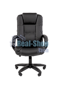 Кресло офисное Chairman 600LT чер.пласт экопремиум черный