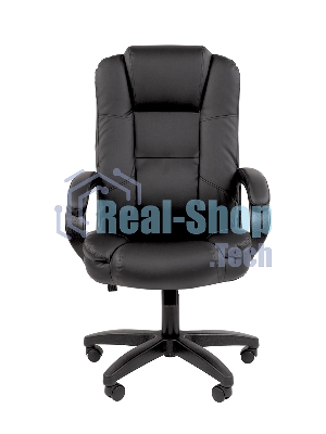 Кресло офисное Chairman 600LT чер.пласт экопремиум черный