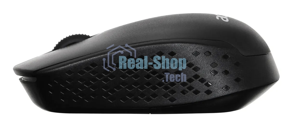 Мышь беспроводная Acer OMR020 черный, 1200 dpi, радиоканал, USB, кнопки - 3