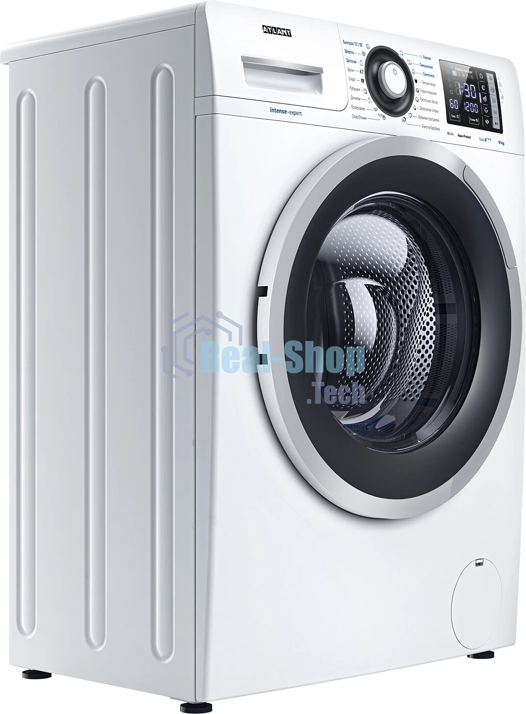 Стиральная машина Atlant 80С1214-С-01 белый, загрузка фронтальная 8 кг, 1200 об/мин, класс: А+++