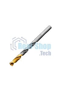 Набор сверл по металлу Denzel 1,5-6,5мм, Р6М5-TiN, Golden Tip, 13 шт 723002