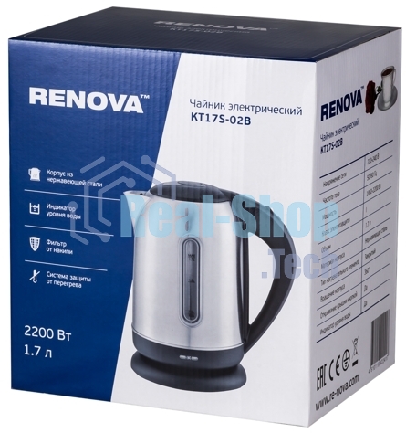Чайник электрический Renova KT17S-02B