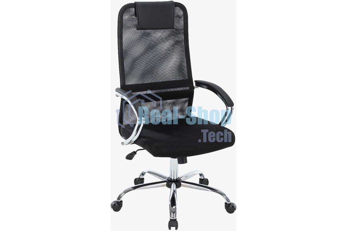 Кресло офисное Chairman CH612 chrome черный (7145933)