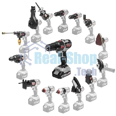 Дрель-шуруповерт аккумуляторная Интерскол ДА-10/18В аккум. патрон:быстрозажимной (кейс в комплекте) (755.2.1.47)