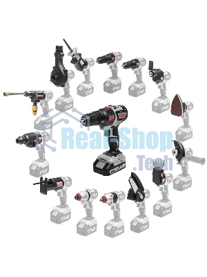 Дрель-шуруповерт аккумуляторная Интерскол ДА-10/18В аккум. патрон:быстрозажимной (кейс в комплекте) (755.2.1.47)