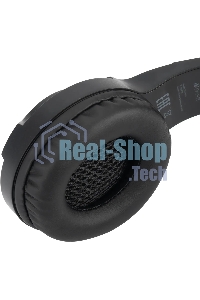 Гарнитура беспроводная/проводная с микрофоном Оклик HS-L420G черный накладные BT оголовье (1939799)