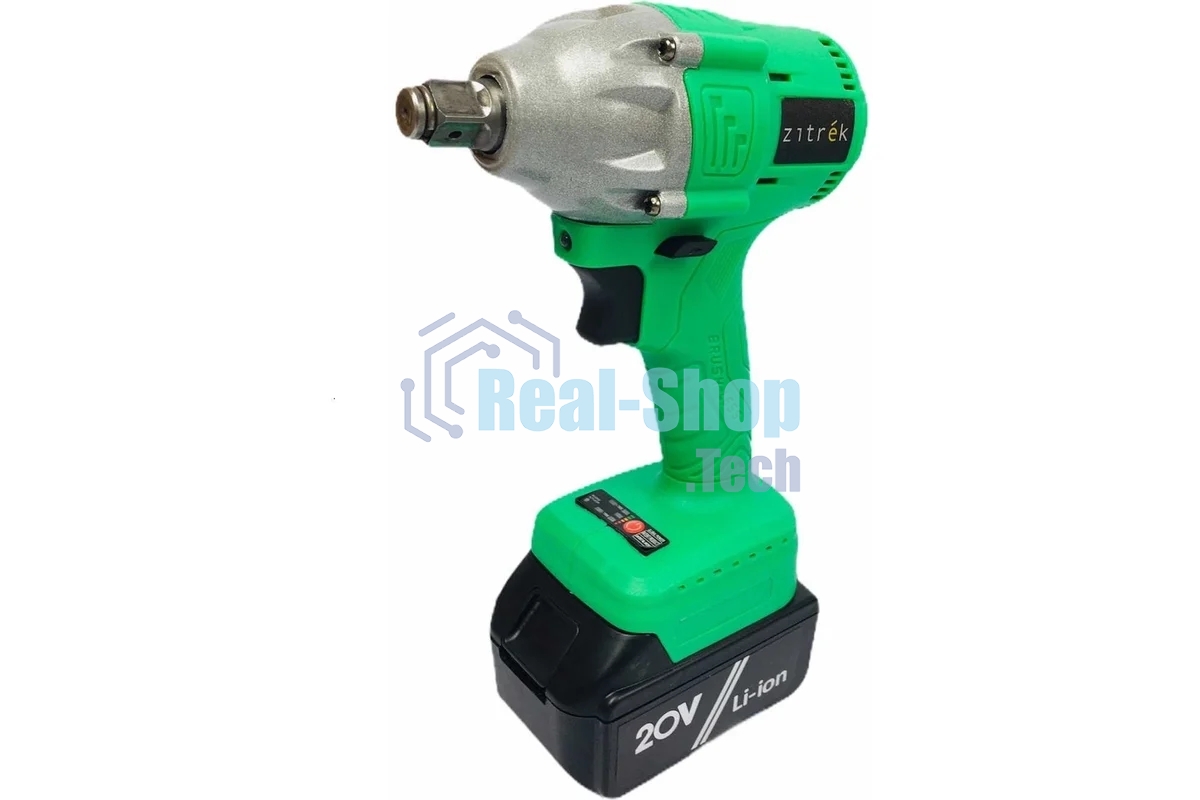 Гайковерт Zitrek Crusher 20-Li аккум. патрон:квад.1/2