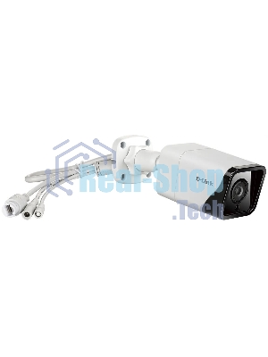 Камера видеонаблюдения IP D-Link DCS-4714E/UPA/A1A 2.8-2.8мм корп.:белый