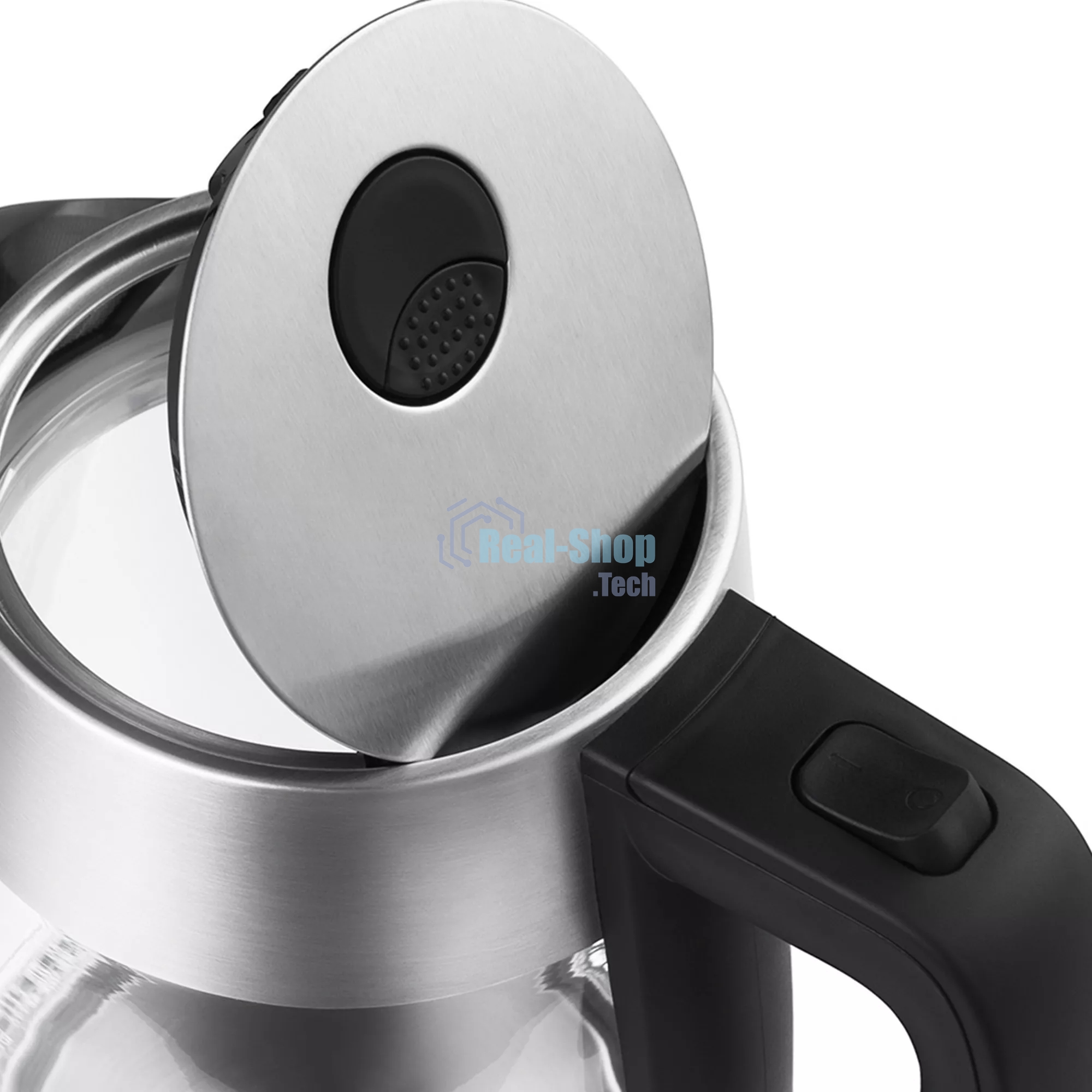 Чайник электрический KITFORT KT-641 1,8 л, 2200 Вт, серебристый