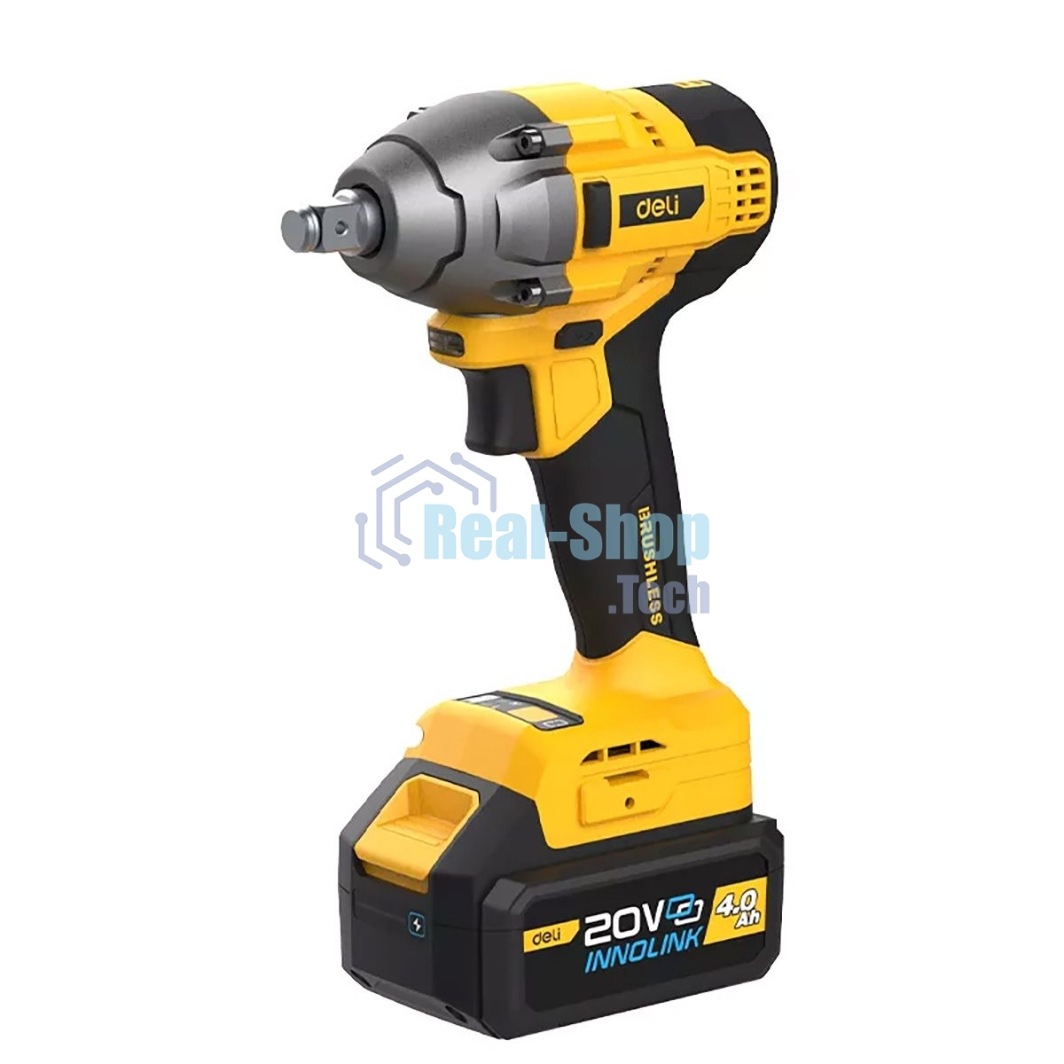 Гайковерт ударный аккумуляторный Deli DC230 